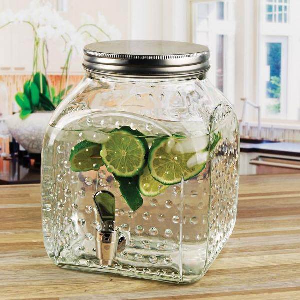 T[o[ robWfBXyT[ hNfBXyT[ T[o[ zulC XNGA 4.7L Circleware Hobnail Square Bottom Dispenser