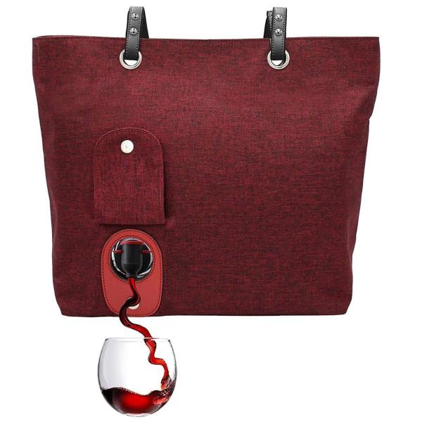 CobO g[gobO hNfBXyT[obO |gB[m o[KfB 1.5L ECXL[ \tghN PortoVino City Wine Tote Burgundy
