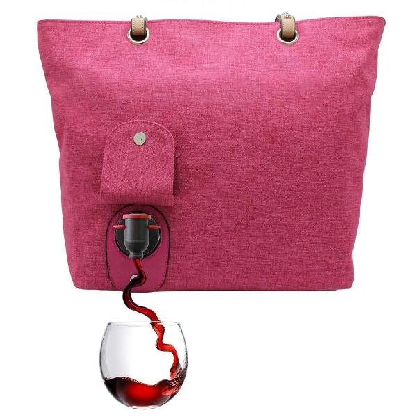 CobO g[gobO hNfBXyT[obO |gB[m sN 1.5L ECXL[ \tghN PortoVino City Wine Tote Pink