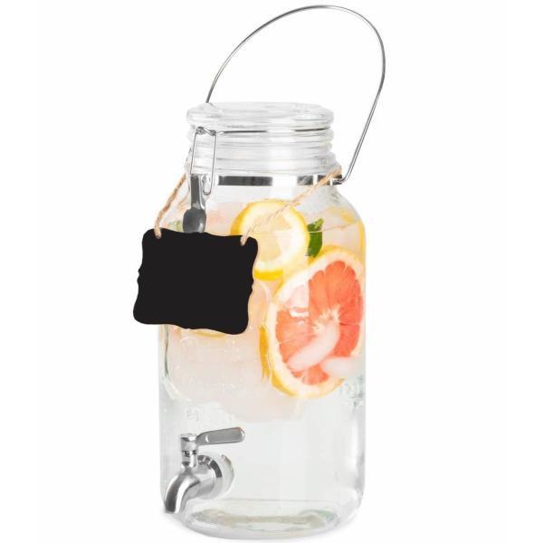 T[o[ hNfBXyT[ robWfBXyT[ W[ hNo[ 3.7L  t Outdoor Glass Beverage Dispenser