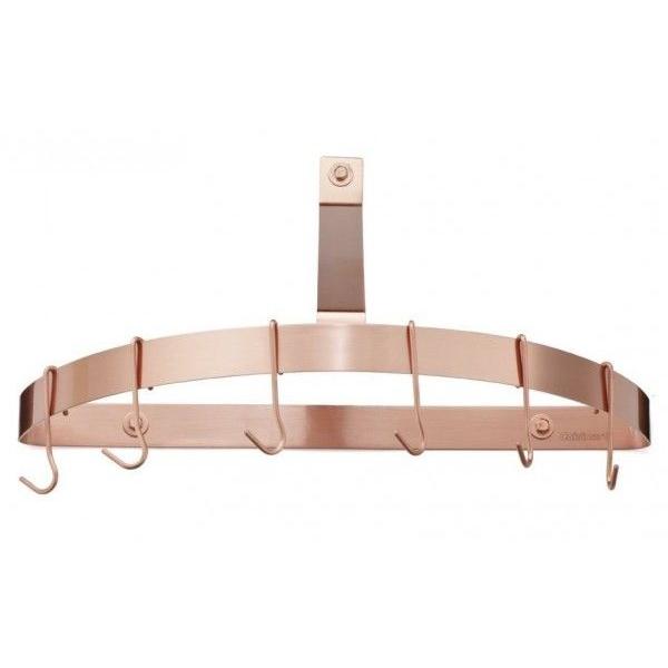 NCWi[g NbNEGAbN Ǌ||bgbN  Cuisinart CRHC-22PCP Chef's Classic Half-Circle Wall-Mount Pot Rack, Polished Copper