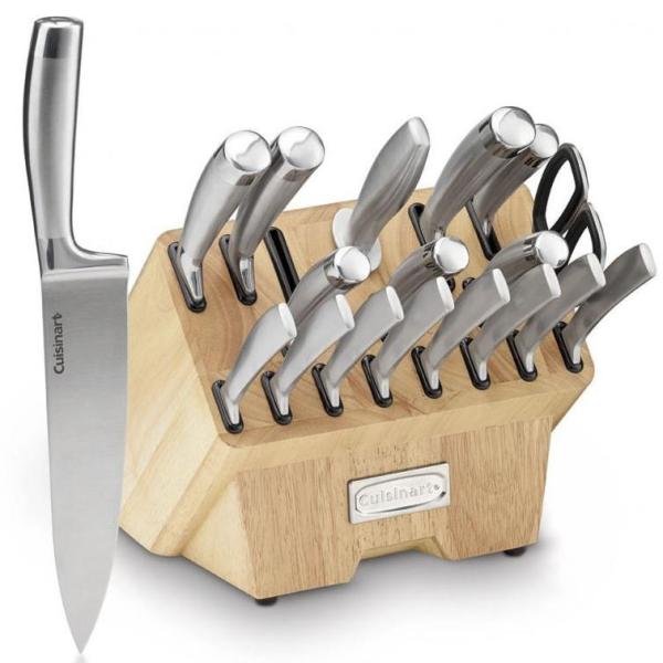 NCWi[g iCtPX_Zbg ubNt m}fB[ Jg[ Zbg Cuisinart Normandy 19 Piece Cutlery Block Set C77SS-19P