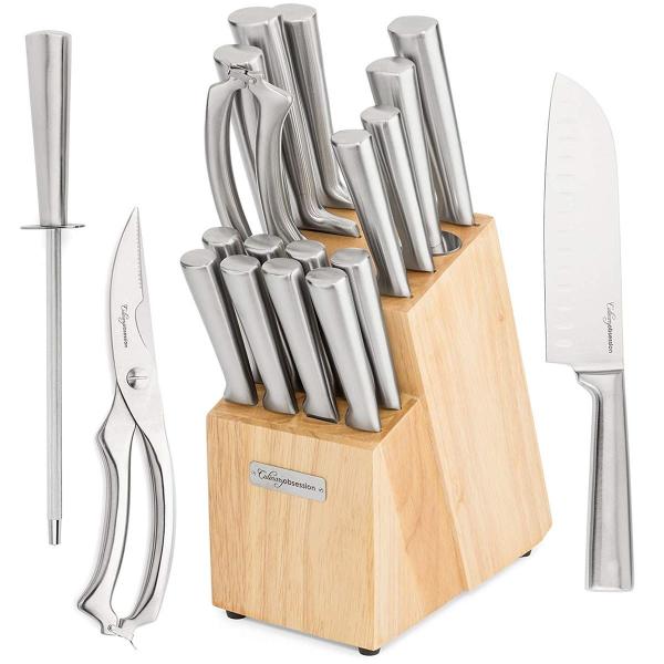 Lb`iCtZbg Zbg 17_Zbg Xe[LiCt Lb`oT~ V[vi[ X^ht Chef Knife Set 17 Piece
