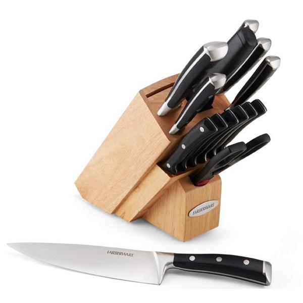 Lb`iCtZbg Zbg 15_Zbg n ق傤 VFtiCt O s[[ ubNX^h Farberware Kitchen Knife 15-Piece