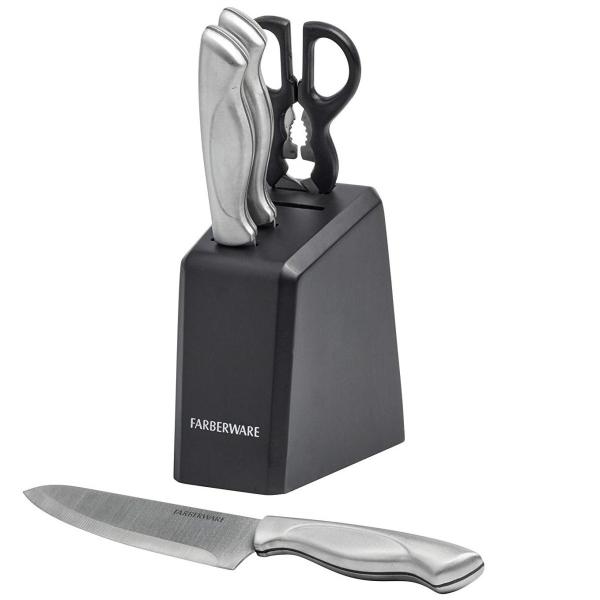 Lb`iCtZbg Zbg 5_Zbg n ق傤 VFtiCt [eBeBiCt ubNX^ht Farberware kitchen knife 5-Piece