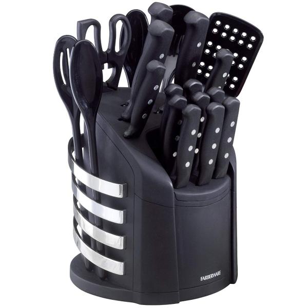 Lb`iCtZbg Zbg 17_Zbg Lb`c[Zbg n ق傤 O ʕiCt Farberware Knife and Kitchen Tool Set