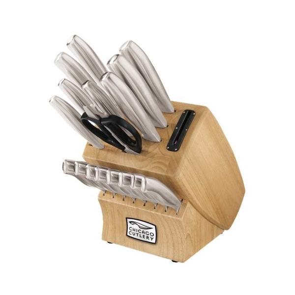 iCtZbg Zbg 18_Zbg Lb`iCtZbg ubNt n ق傤 VJSJg[ Chicago Cutlery Insignia Knife Block Set