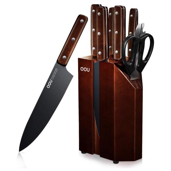 iCtZbg Zbg 8_Zbg Lb`iCtZbg ubNt n ق傤 OOU Cutlery Knife Block Set VFtiCt ubhiCt ʕiCt