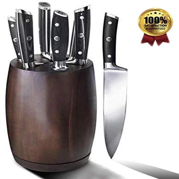 キッチンナイフ7点セット ブロックスタンド付 包丁セット 刃物 プロフェッショナルナイフ カトラリーナイフセット Niapse Stainless  Steel Kitchen Knife Set :1005456:akt8 - 通販 - Yahoo!ショッピング