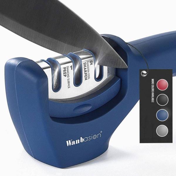 Lb`V[vi[  Wanbasion Kitchen Knife Sharpener u V[vi[ ؂ꖡ  ȒP u^ ֗ iCt 3iK