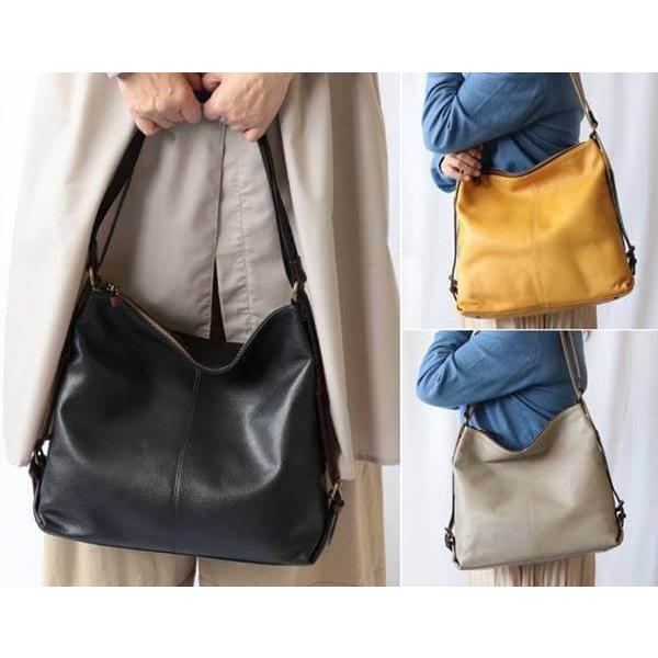 トートバッグ リュックサック 本革 2way 牛革 バックパック 日本製