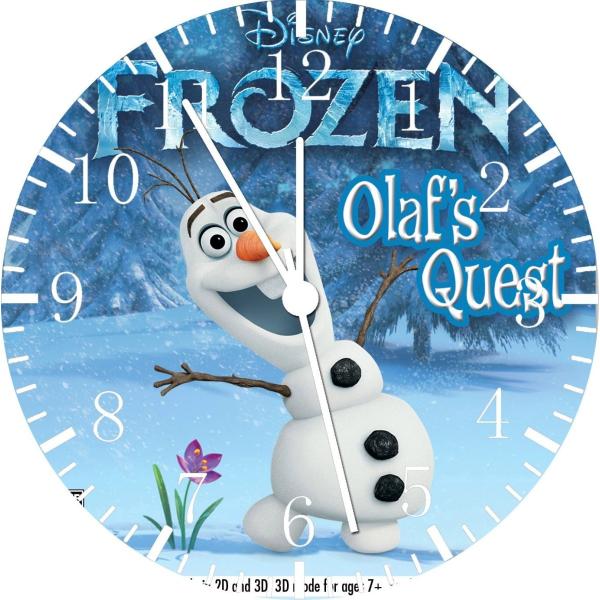AiƐ̏ |v fBYj[[h|v It EI[NbN Ǌ| v uv 킢v NH[c Frozen Olaf Wall Clock W472