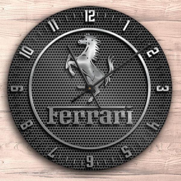 掛時計　Ferrari ピンク 掛時計Ferrari ピンク