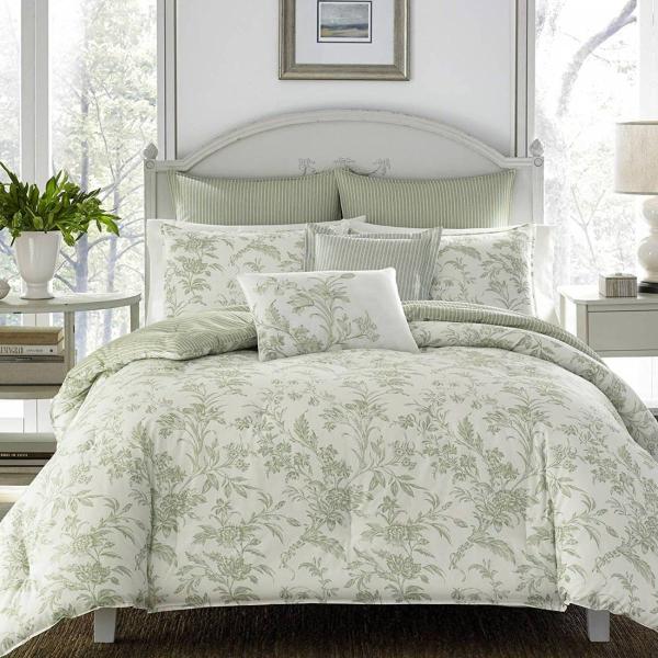 ローラアシュレイ 寝具セット 新品未使用 LAURA ASHLEY ベッドカバー ピロカバー 3点セット ローラ