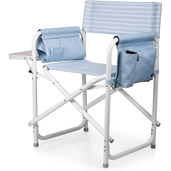 Ij@ Lv`FA ܂肽݃CX AEghA`FA XgCv ONIVA Outdoor Folding Chair Denim Stripe |[^u`FA[ ނ bN
