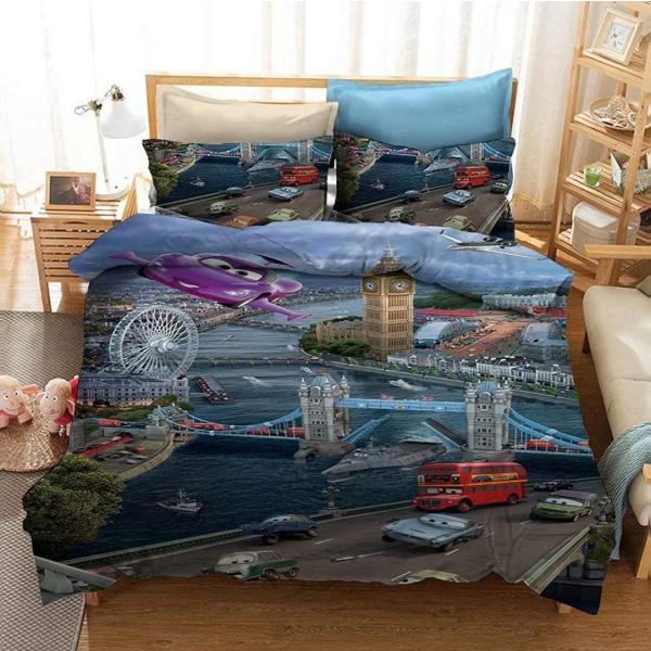 J[YzcJo[Zbg zcJo[ sJo[ CgjO }bNB[ Cars Duvet Cover Pillowcases Bedding Set Jo[ QJo[Zbg [^[