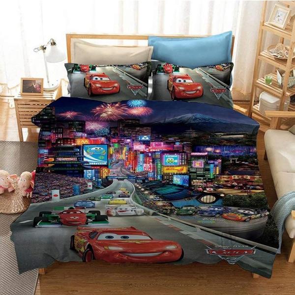 J[YzcJo[Zbg zcJo[ sJo[ CgjO }bNB[ Cars Duvet Cover Pillowcases Bedding Set Jo[ QJo[Zbg [^[
