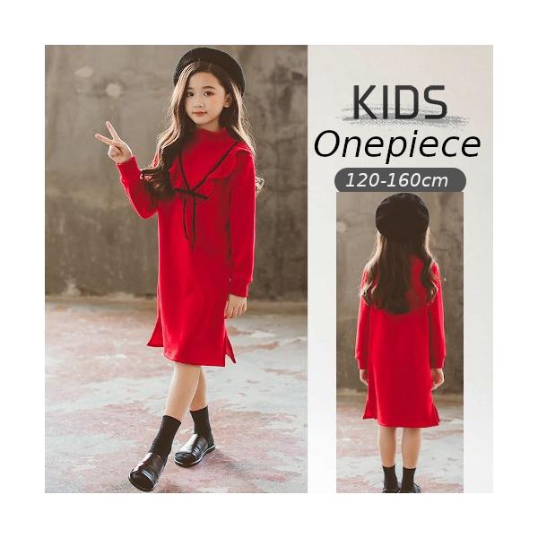 海外輸入 ドレス 長袖ワンピース キッズ140 組曲 新品 紺 面談 フォーマル ワンピース Printpresso Com