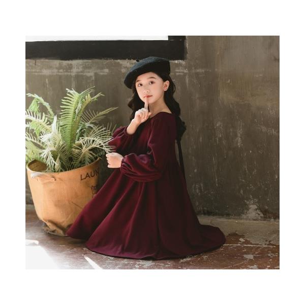 ワインレッド ワンピース キッズ 女の子 子供 フォーマル 長袖 卒業式 卒園式 入学式 入園式 お受験 面接 結婚式 法事 発表会 おしゃれ 安い Buyee Buyee บร การต วกลางจากญ ป น ซ อจากประเทศญ ป น