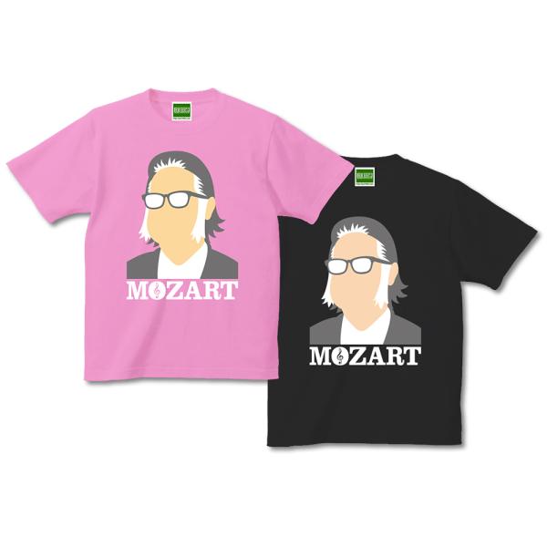 モーツァルト Tシャツ 半袖 作曲家 クラシック MOZART 浪速 なにわ