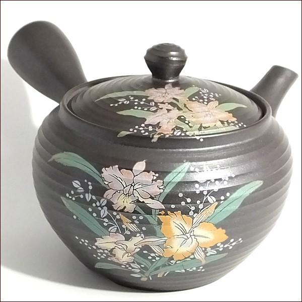 大きい急須 横手 急須 国産 使いやすい ステンレス製の固定式茶こしアミ付 かぶら黒泥カトレア No8095 有限会社 阿久津茶舗 通販 Yahoo ショッピング