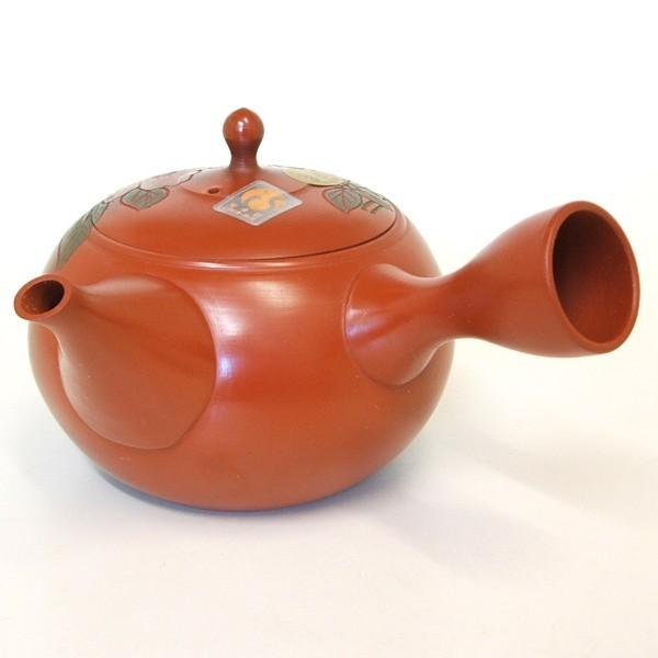 常滑焼 作家 上村石龍 茶器 食器 石龍作 窯変山茶花 ２人用 急須
