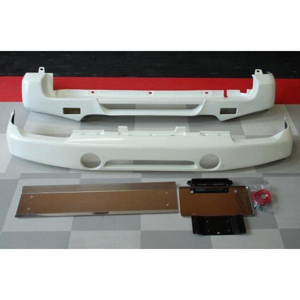 ジムニーJB23用バンパー前後セット dolonco_set0000144