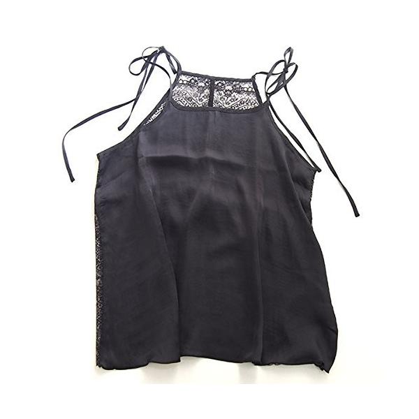 Gelato Pique ジェラートピケ エスニックレースサテンキャミソール