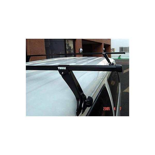 チープ THULE ベースキャリア セット トヨタ ハイエース ロング標準