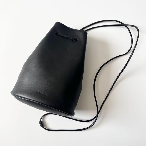JILSANDER ジルサンダー ショルダーバッグ ブラック ドローストリング JIL SANDER（ジルサンダー） CLIMB DRAWSTRING BAG クライム ドロー