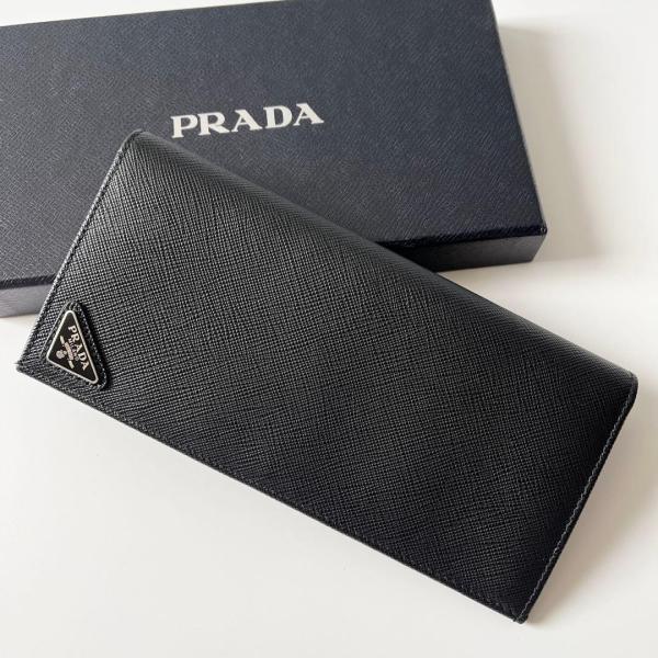 未使用級✨PRADA プラダ　サフィアーノ　トライアングル　2MV836 長財布 PRADA（プラダ） トライアングルロゴ 長財布 サフィアーノレザー