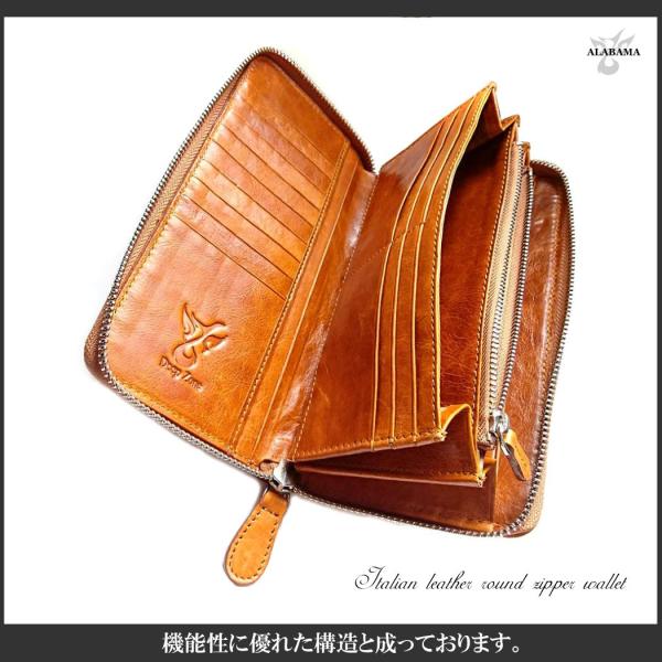 長財布 メンズ 本革 イタリアンレザー ラウンドファスナー ドロップハンドル付き Buyee Buyee Japanese Proxy Service Buy From Japan Bot Online