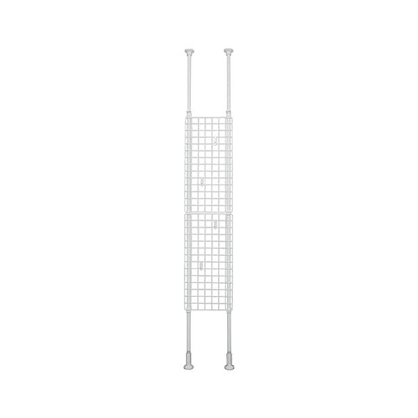 HEIAN SHINDO 突っ張りネット間仕切り ホワイト 幅35cm高さ200~275cm TNP-1 平安伸銅工業