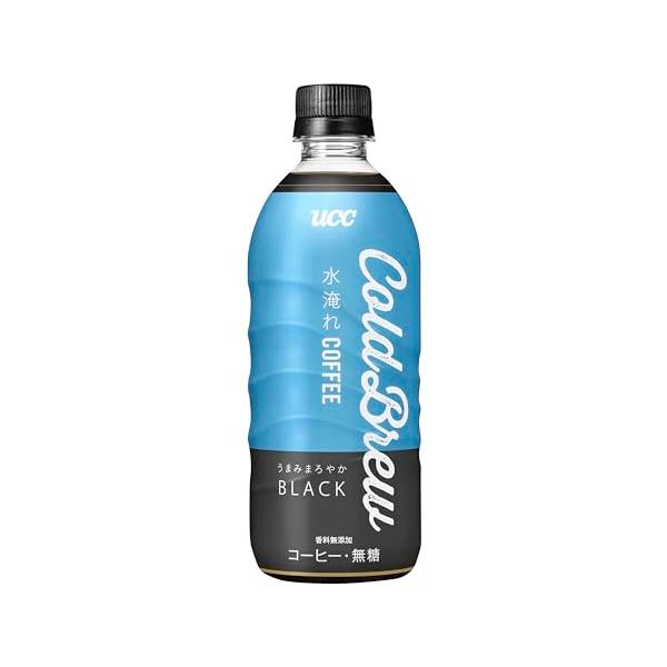 UCC Cold Brew BLACK ペットボトル 500ml×24本アイスコーヒー香料無添加ケース