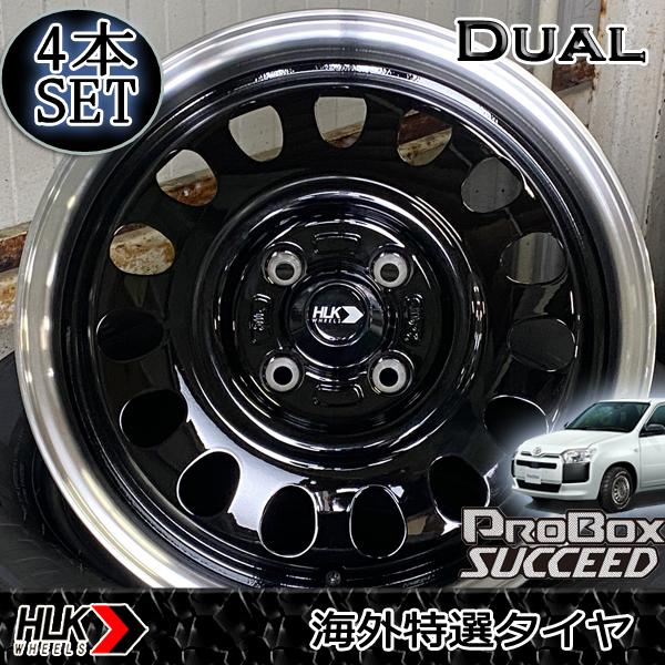 15インチ 5J +35 新品タイヤホイール4本セット サクシード プロ