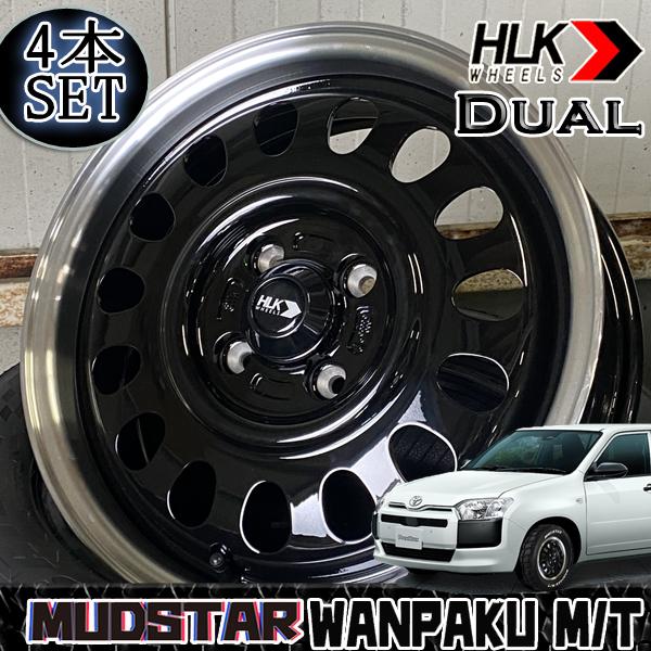 MUDSTAR 純正車高装着可能 プロボックス サクシード 新品 15インチ NEW