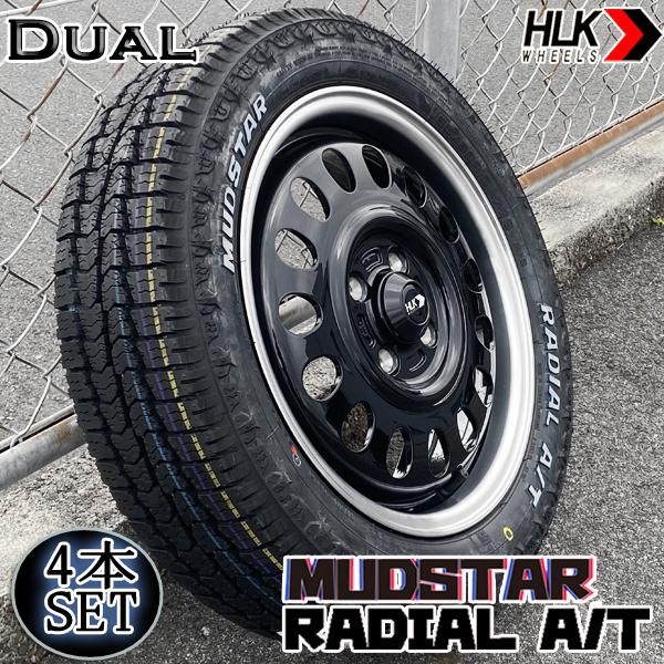 MUDSTAR 新品 15インチ タイヤホイール4本セット MUDSTAR RADIAL AT