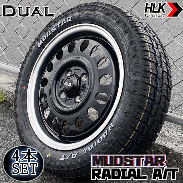 MUDSTAR 新品 15インチ タイヤホイール4本セット MUDSTAR RADIAL AT