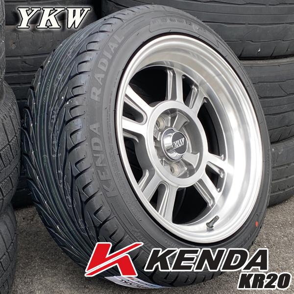 新品 タイヤホイール4本SET 15x8.25J +20 PCD100 4穴 KENDA ケンダ