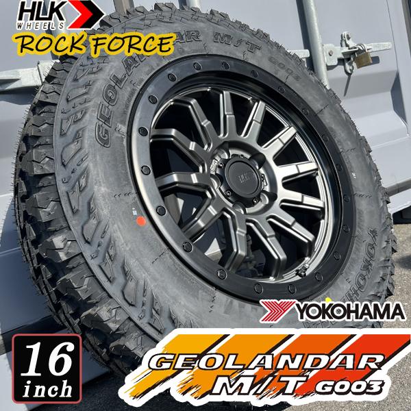 GEOLANDAR YOKOHAMA MT G003 215/70R16 225/70R16 純正車高装着 デリカ 