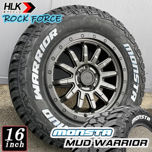 MONSTA MUD WARRIOR 215/70R16 235/70R16 ホワイトレター 新品 16