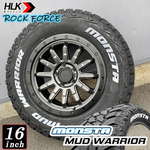 MONSTA MUD WARRIOR 215/70R16 235/70R16 ホワイトレター 新品 16