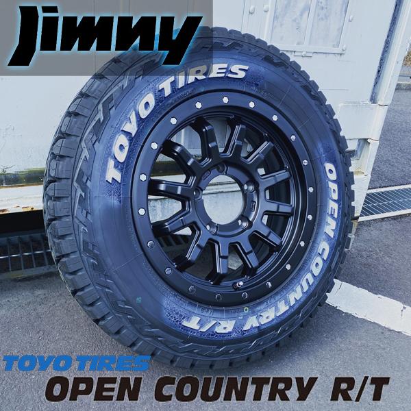マットブラック ジムニー JB64 JB23 16インチ 新品 タイヤホイール 4本 