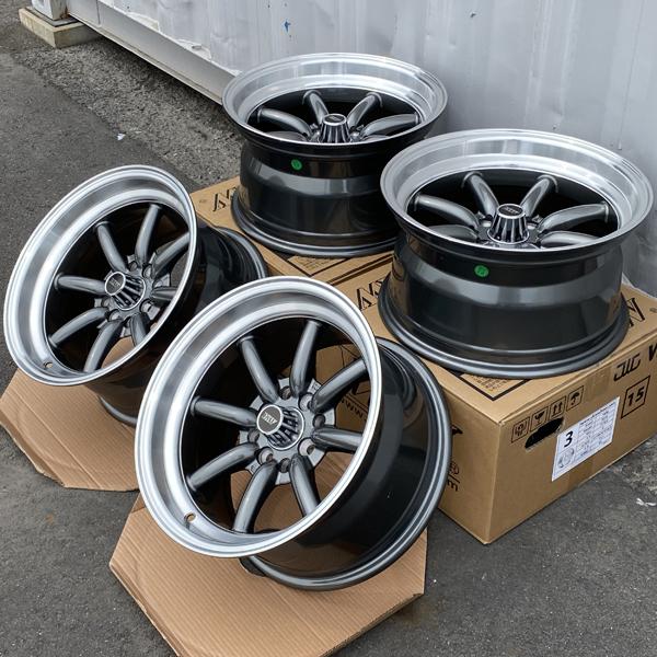 数量限定 15x8J ±0 PCD 100 114.3 4穴 15インチ ホイール4本セット 