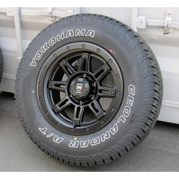 ハイラックス サーフ プラド Fjクルーザー Yokohama ヨコハマ ジオランダー At ホワイトレター 265 70r17 17インチ タイヤホイール Bm 17 08 03 アラジンホイールズ 通販 Yahoo ショッピング