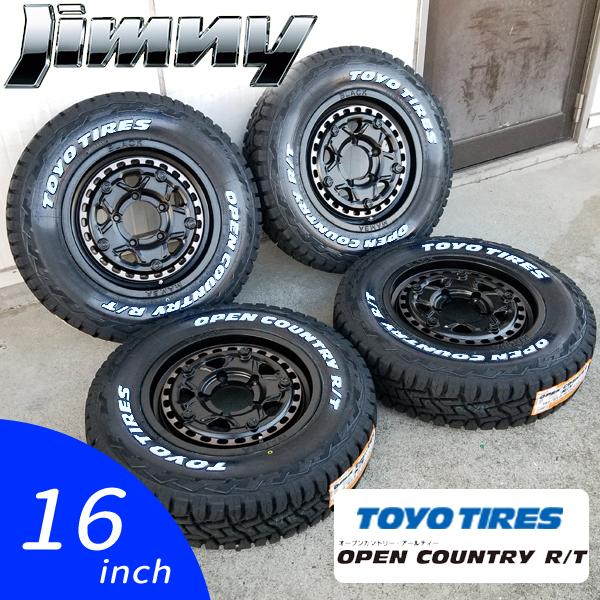 OPEN COUNTRY JA JB ジムニー 16インチ タイヤホイール 4本セット