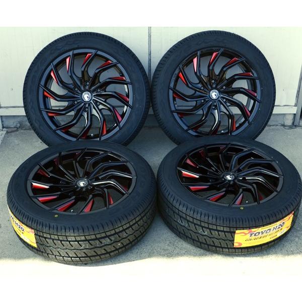 車検対応 H トーヨー ハイエース 0系 18インチ タイヤホイールセット オルフェ レッドミルド Toyo トーヨー 自動車 H 225 50r18 Hiace 18in Of1 Redmid Toyo 10 アラジンホイールズ