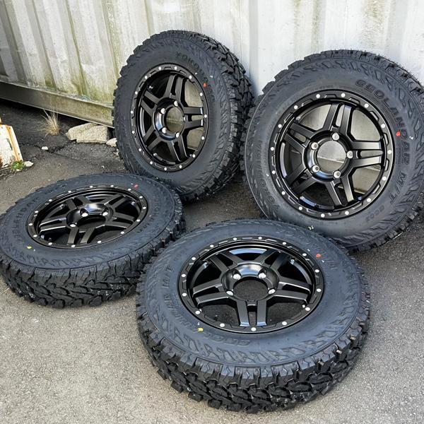 マッドタイヤ ジムニー JB64 JB23 JA11 タイヤ ホイール セット 4本