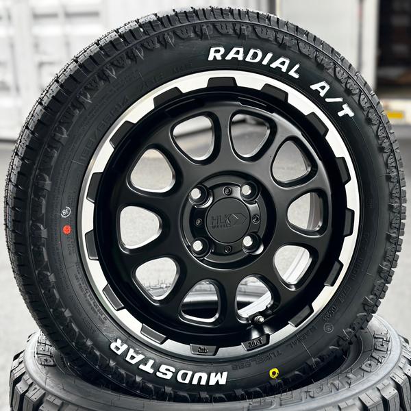 新品 NVAN JJ1/2 14インチ タイヤホイール 4本セット マッドスター 