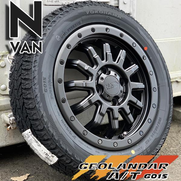 新品 NVAN JJ1/2 14インチ タイヤホイール 4本セット 14×4.5J+43 100 4 